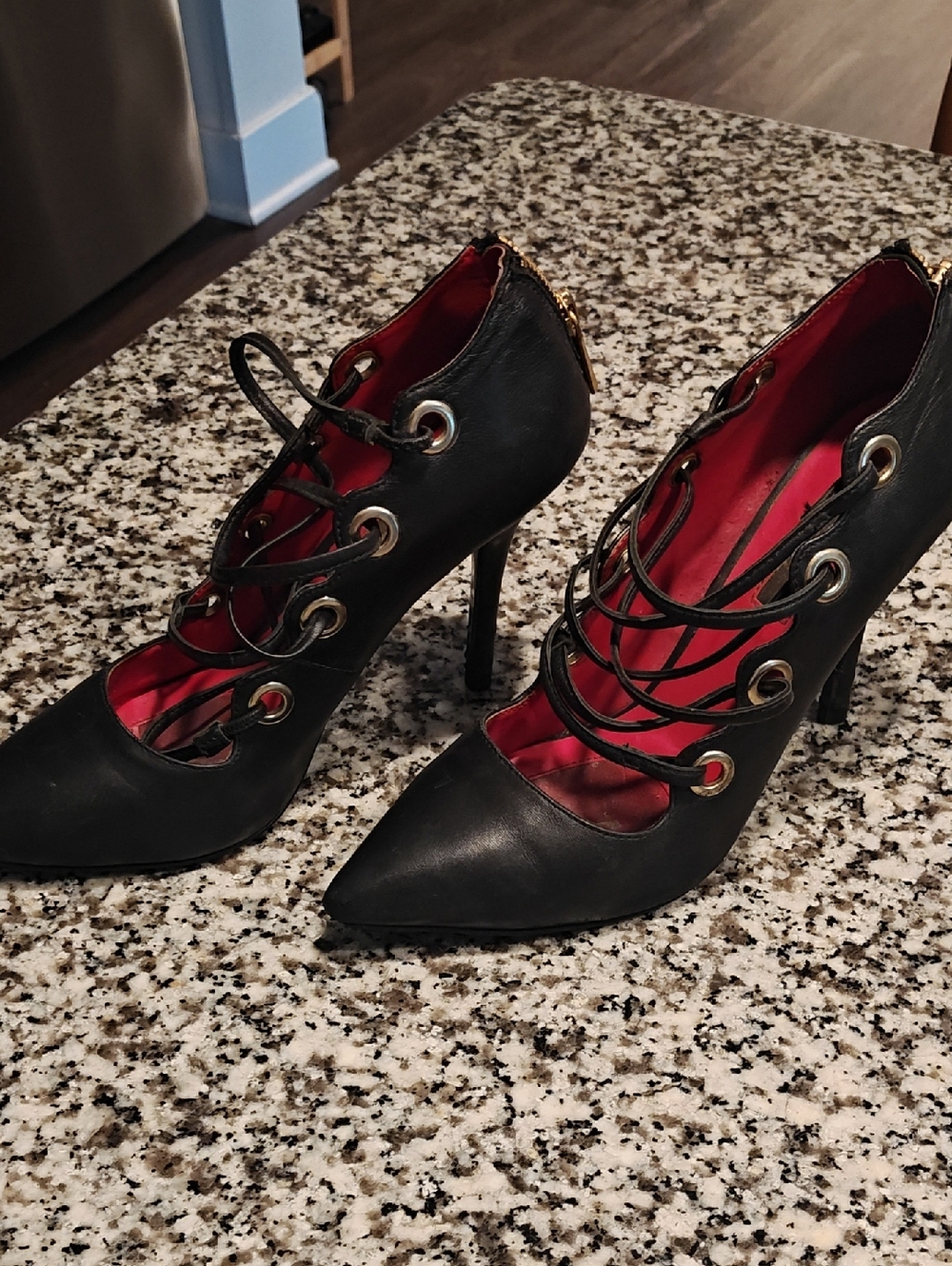 Charles Jordan Corset Style Heel